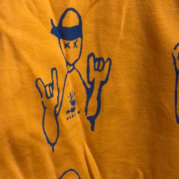 Men’s Hi Hater Yellow T shirt - Picture 6 of 9